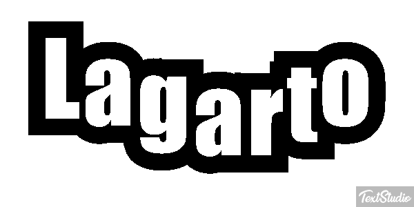 Lagarto Efeito do texto