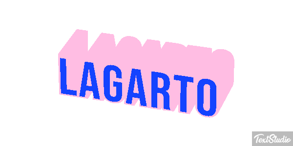 Lagarto Efeito do texto