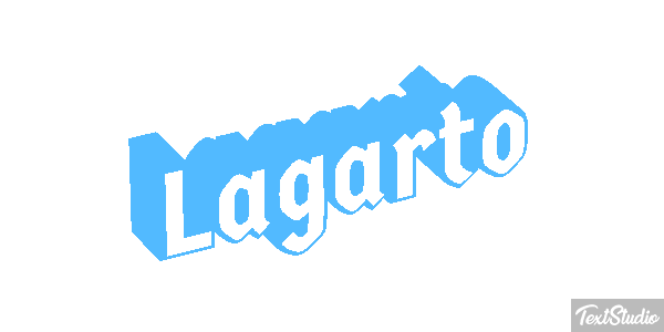 Lagarto Efeito do texto