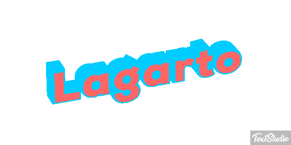Lagarto Efeito do texto