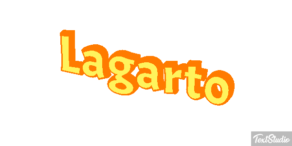Lagarto Efeito do texto