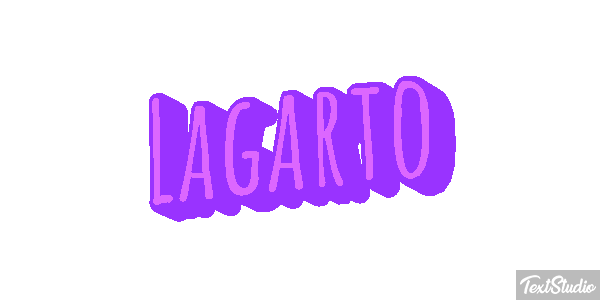 Lagarto Efeito do texto