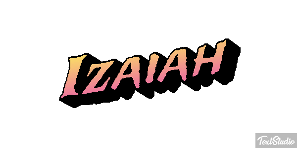Izaiah Efekt tekstowy