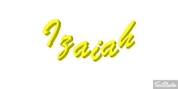 Izaiah Efekt tekstowy