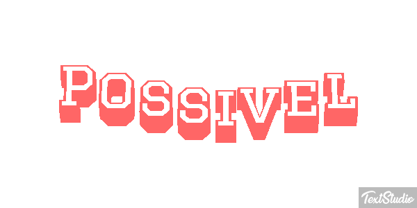 Possível Текстовый эффект