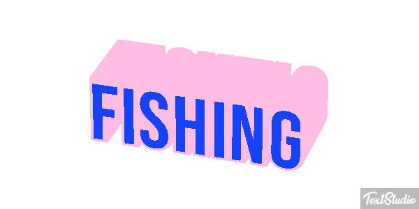 Fishing Effet de texte