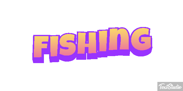Fishing Effet de texte