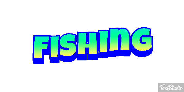 Fishing Effet de texte