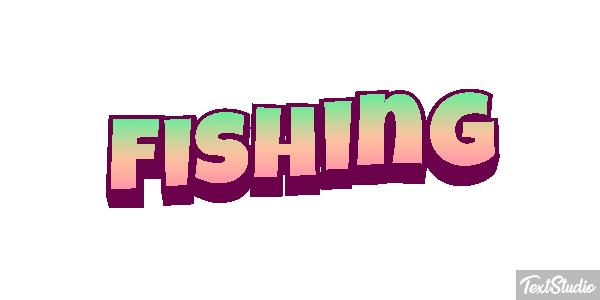 Fishing Effet de texte