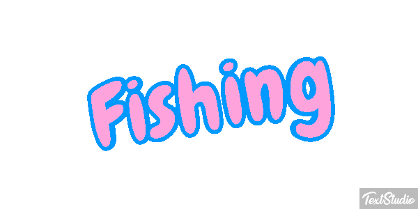 Fishing Effet de texte