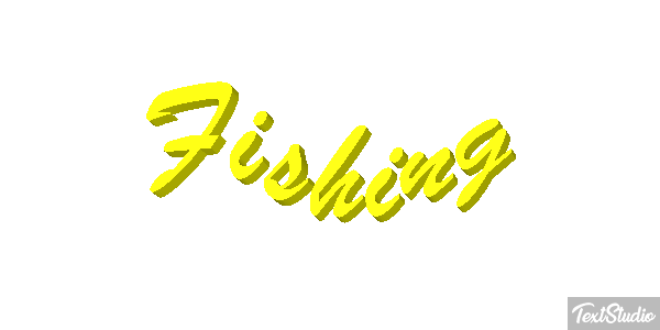 Fishing Effet de texte