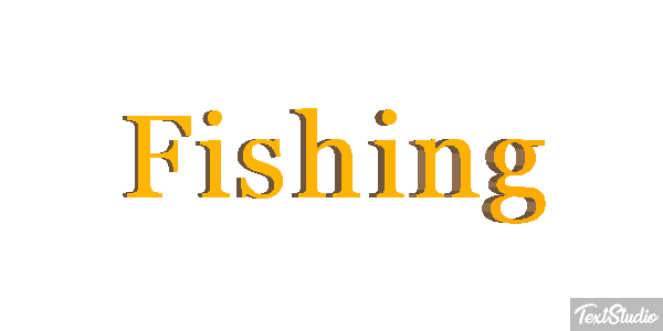 Fishing Effet de texte