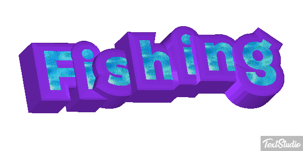 Fishing Effet de texte
