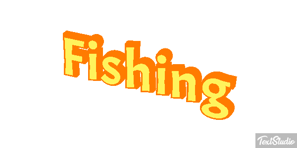 Fishing Effet de texte