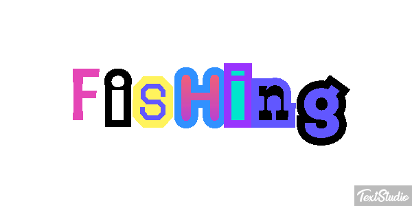 Fishing Effet de texte