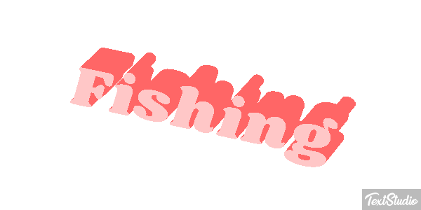 Fishing Effet de texte