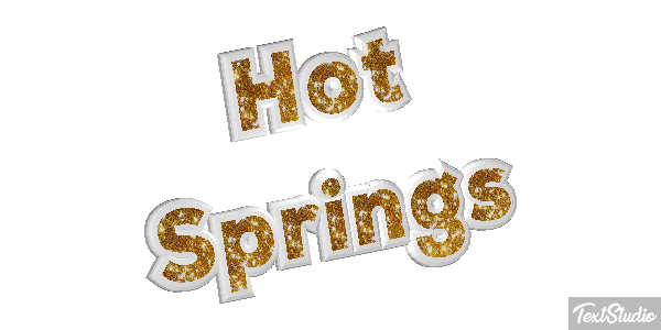 Hot Springs Effetto testo