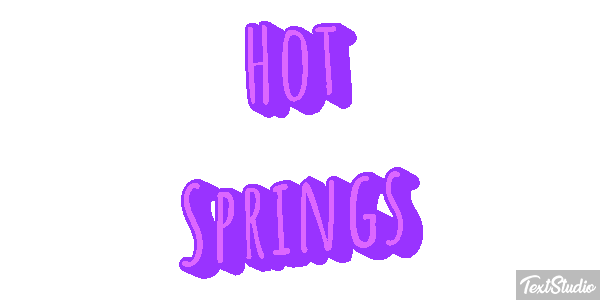 Hot Springs Effetto testo