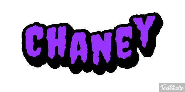 Chaney Text effect