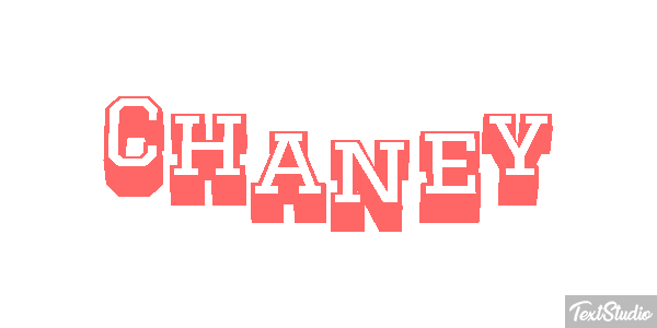 Chaney Text effect
