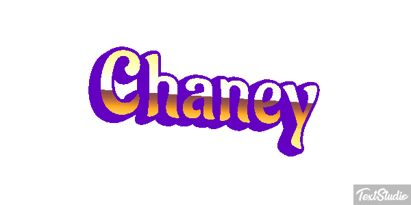 Chaney Text effect
