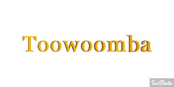 Toowoomba Efekt tekstowy