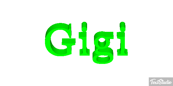 Gigi Efekt tekstowy