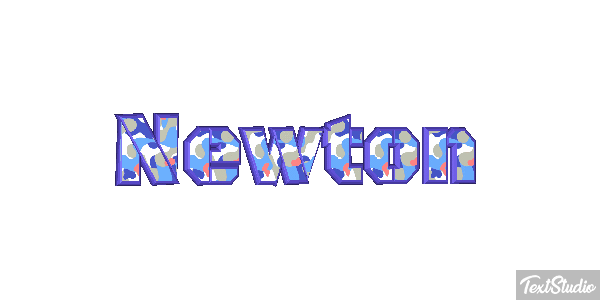 Newton Efecto de texto