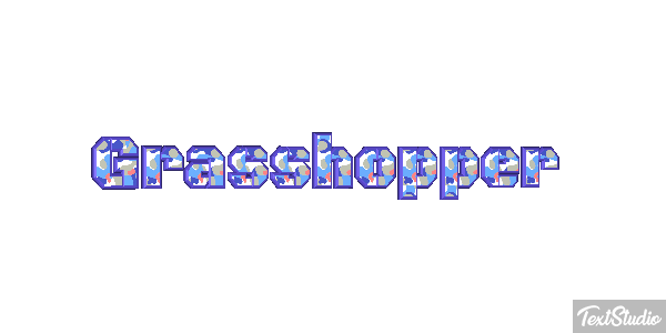 Grasshopper Efecto de texto