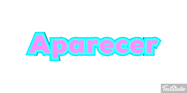 Aparecer Text effect