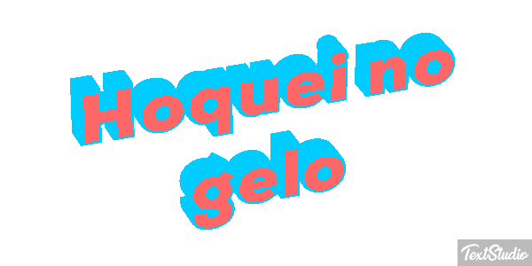 Hóquei no gelo Efeito do texto
