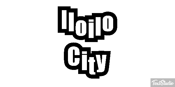 Iloilo City Effetto testo
