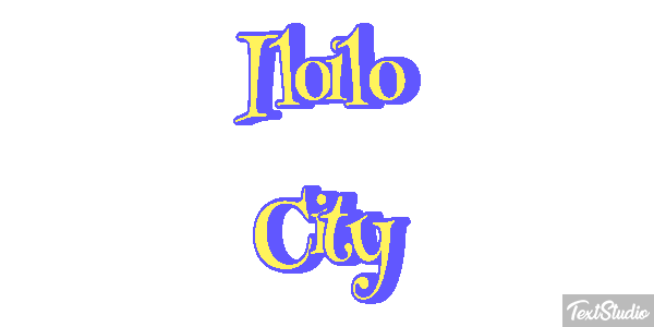 Iloilo City Effetto testo