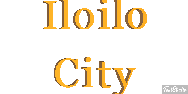 Iloilo City Effetto testo
