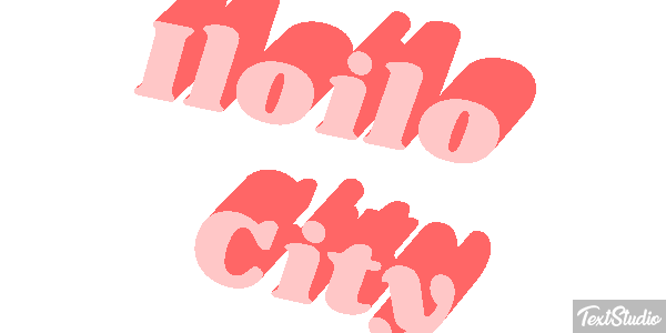 Iloilo City Effetto testo