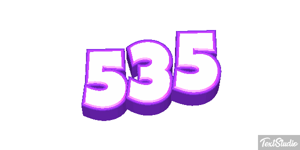 535 Efekt tekstowy