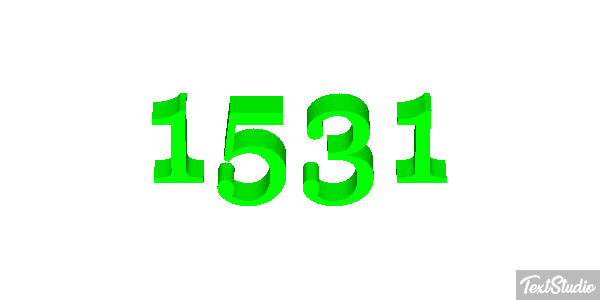 1531 テキスト効果