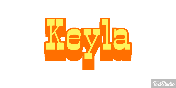 Keyla Text effect