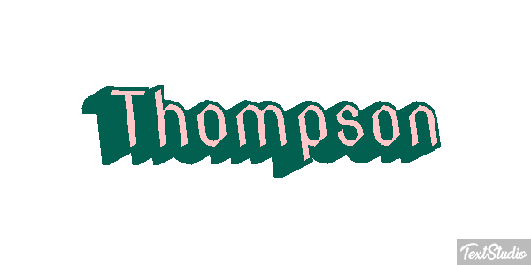Thompson Effetto testo
