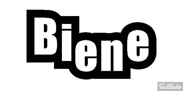 Biene Efeito do texto