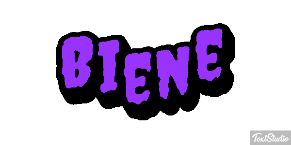 Biene Efeito do texto