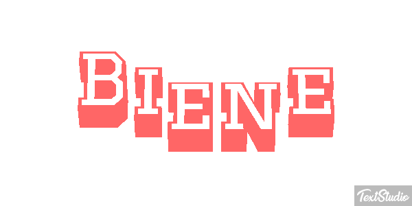 Biene Efeito do texto