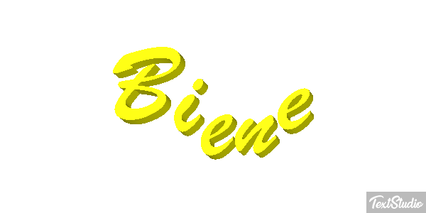 Biene Efeito do texto