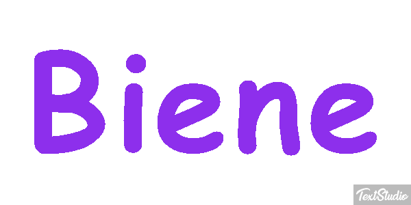 Biene Efeito do texto