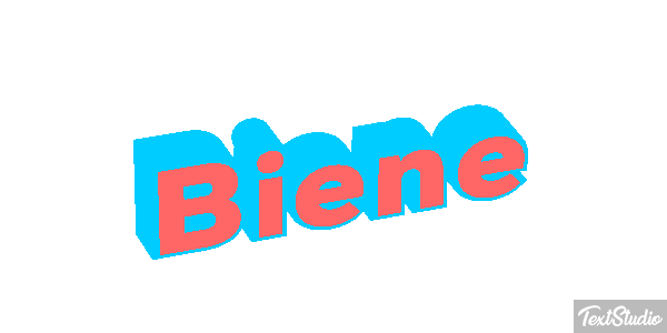 Biene Efeito do texto