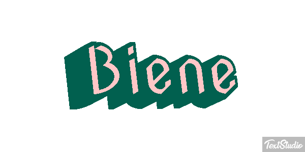 Biene Efeito do texto
