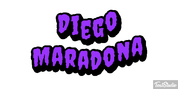 Diego Maradona Efeito do texto