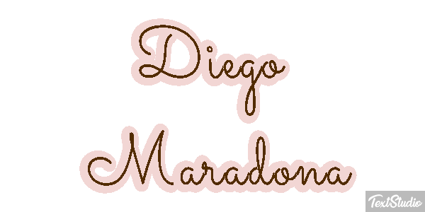 Diego Maradona Efeito do texto
