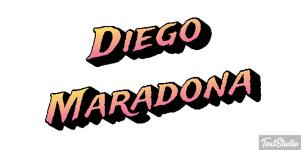 Diego Maradona Efeito do texto