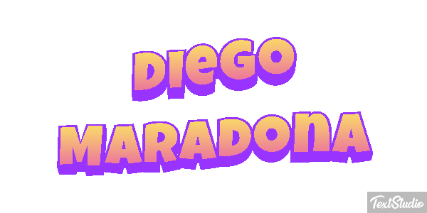 Diego Maradona Efeito do texto